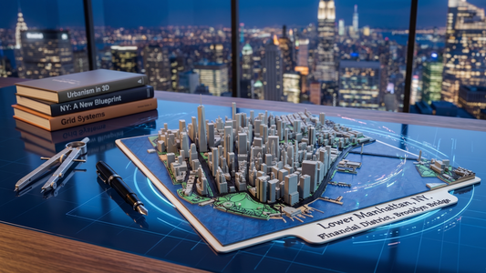 The Urban Lens: Custom 3D-Printed Topographic Cityscapes (Early Prototypes) - My Printed Perfections