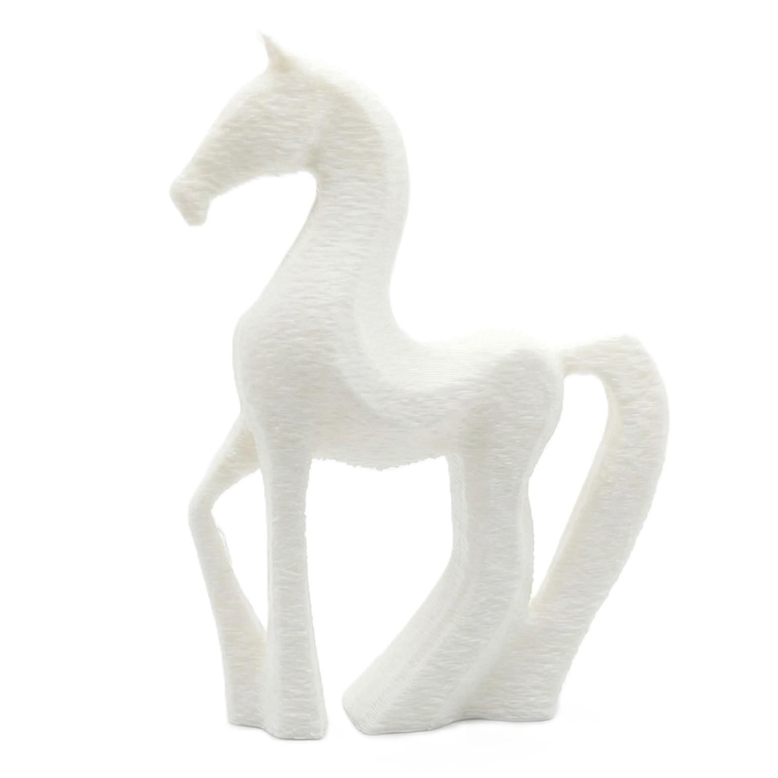 Horse Figurine, Minimalist Equestrian Model, Modern Animal Decor, 3D Printed Gift Art - My Printed Perfections
