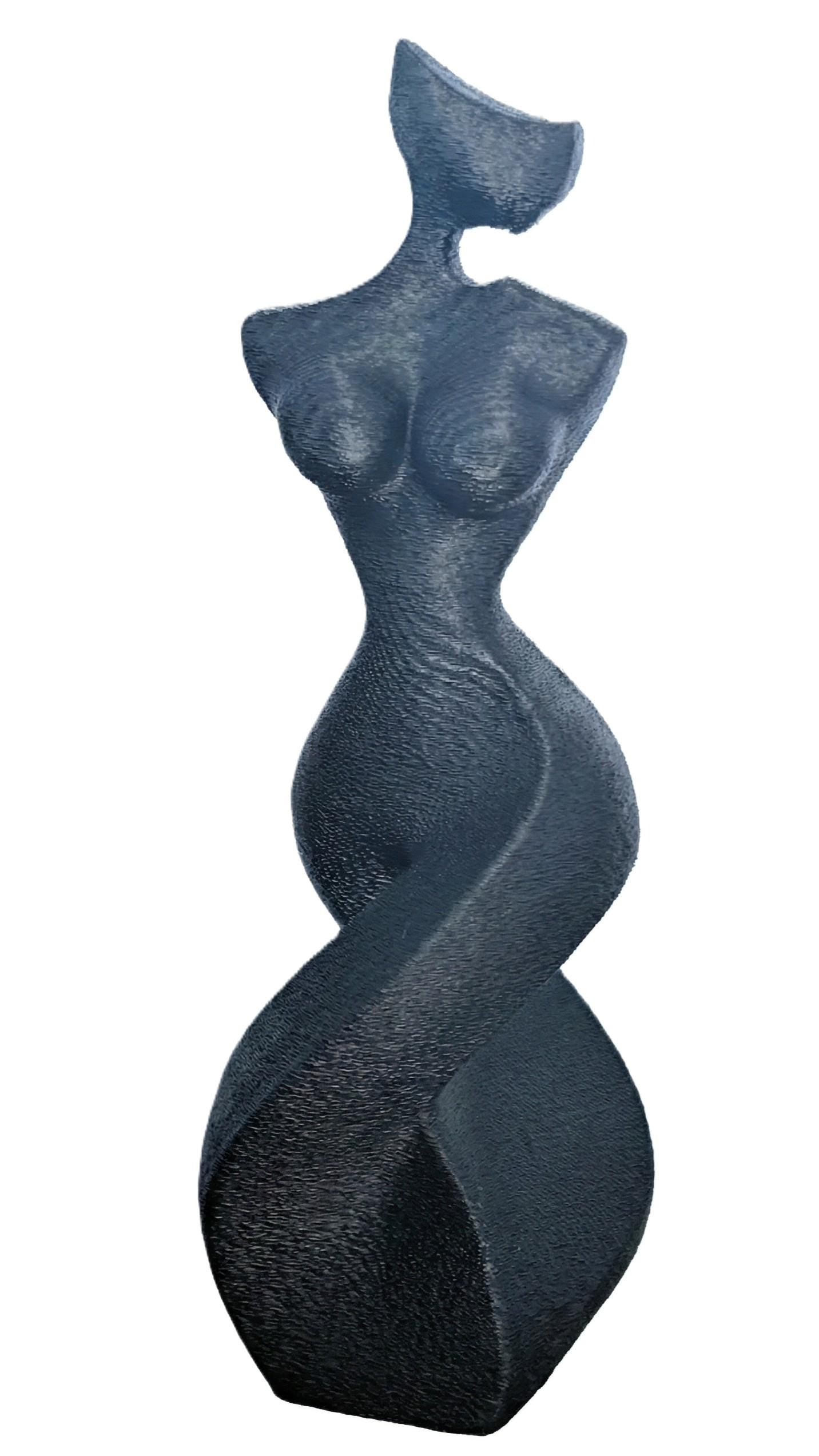 The Sensual Silhouette: Twisting Torso • 3D Printed Plastic Figurine by 29flo - My Printed Perfections