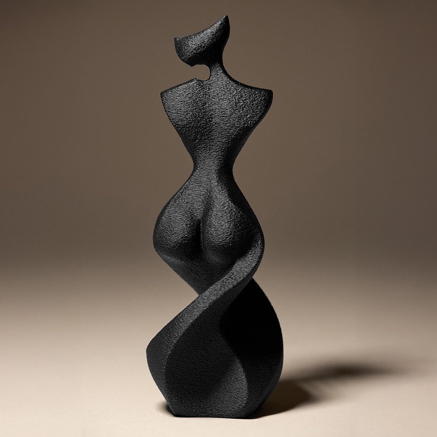 The Sensual Silhouette: Twisting Torso • 3D Printed Plastic Figurine by 29flo - My Printed Perfections