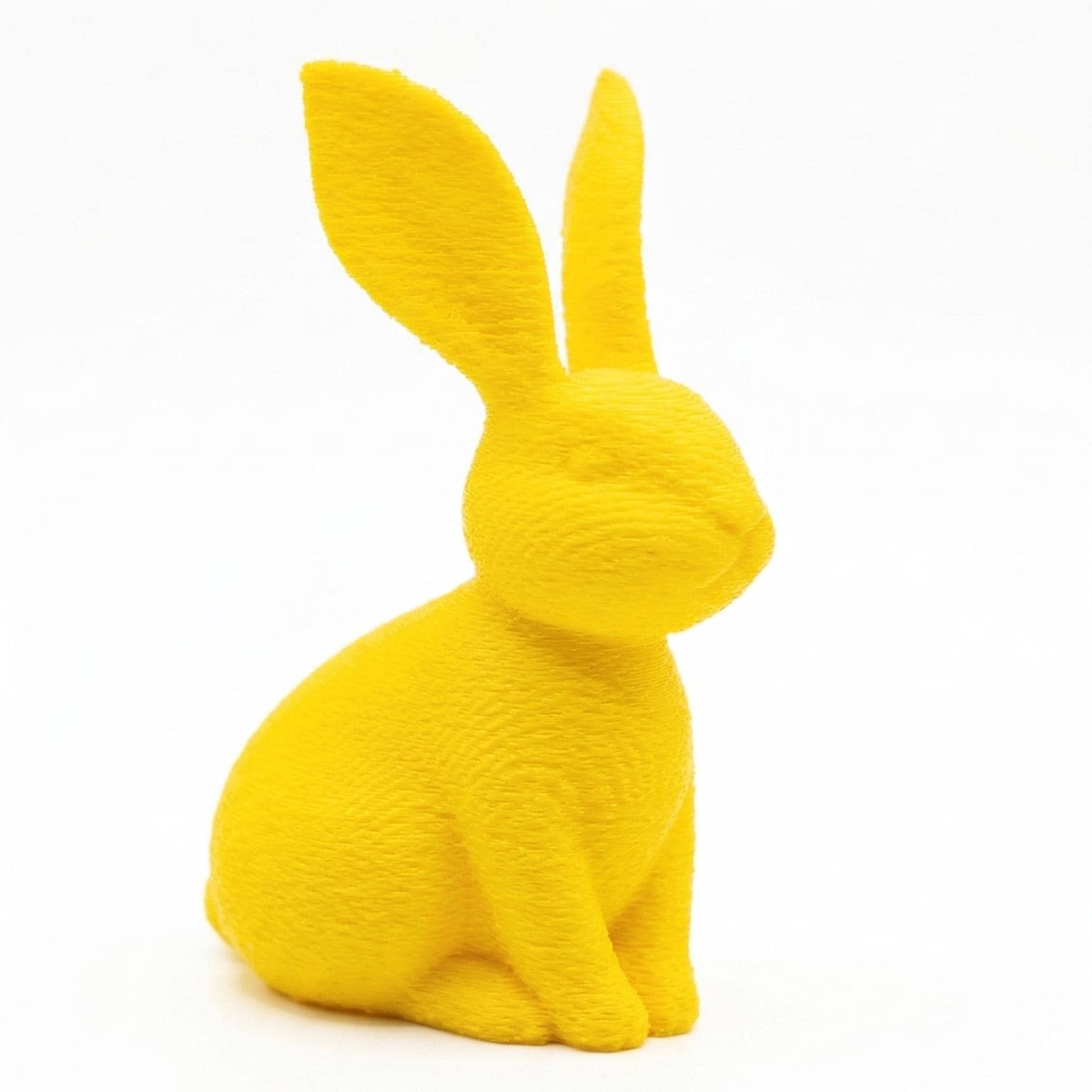 Bunny Figurine, Minimalist Rabbit Model, Modern Animal Decor, 3D Printed Art - My Printed Perfections