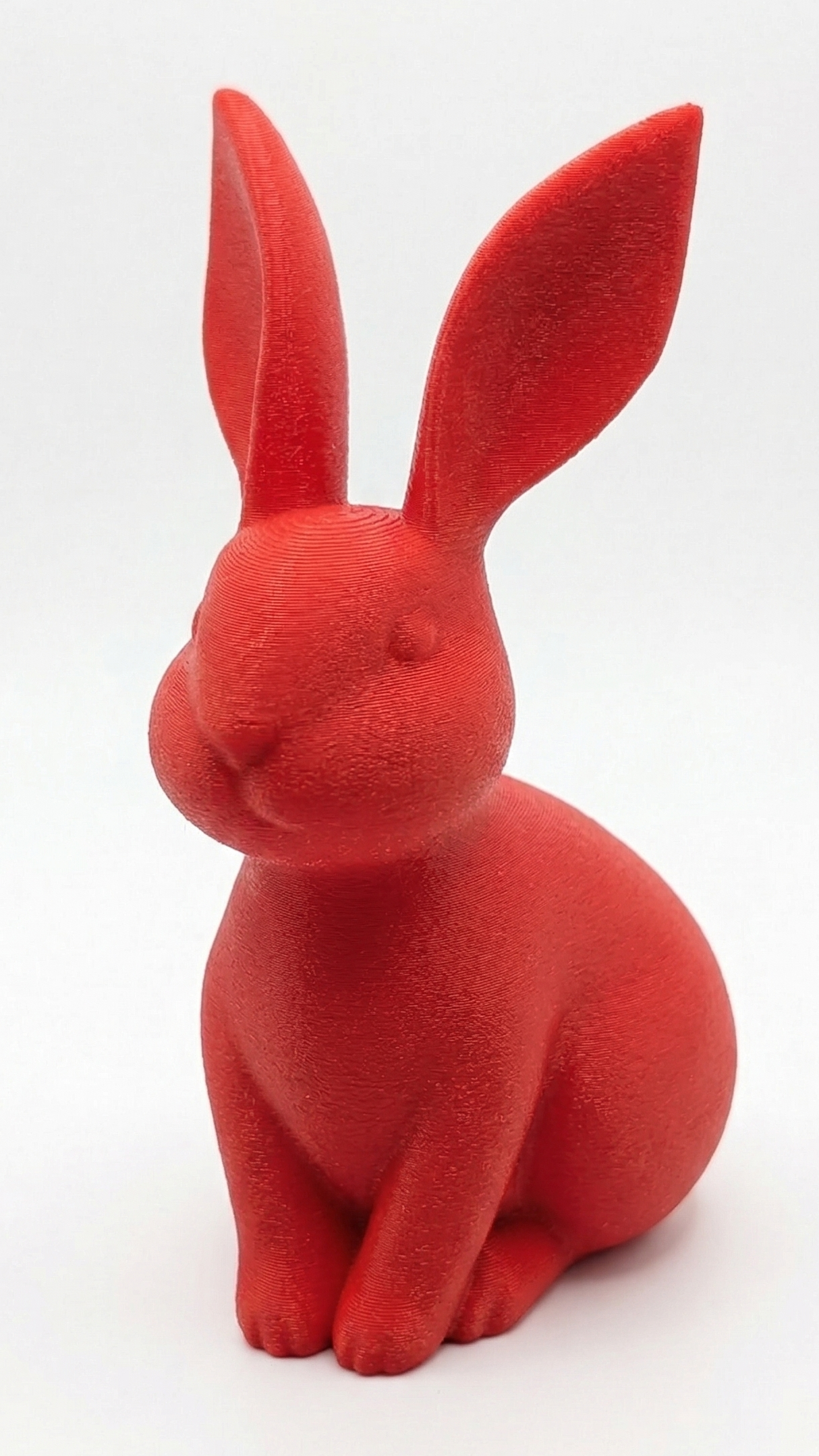 Bunny Figurine, Minimalist Rabbit Model, Modern Animal Decor, 3D Printed Art - My Printed Perfections