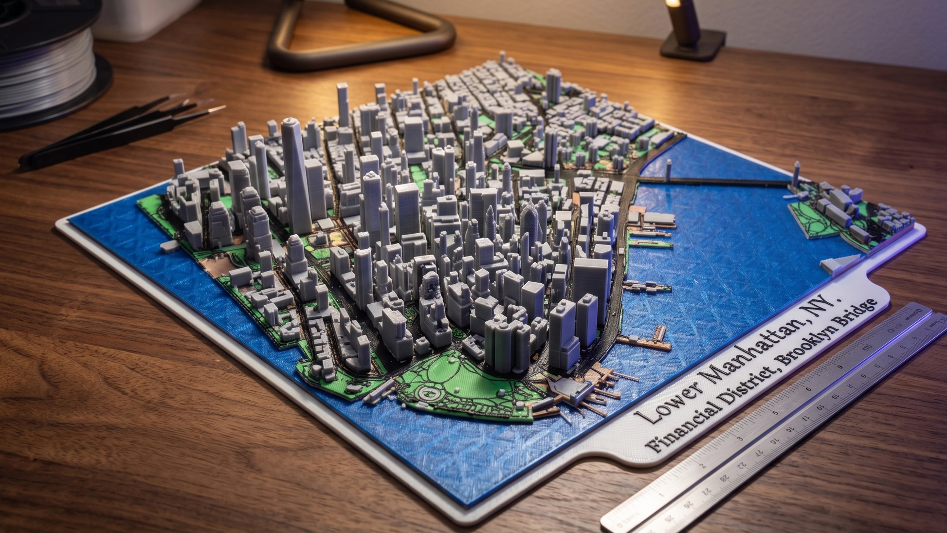 The Urban Lens: Custom 3D-Printed Topographic Cityscapes (Early Prototypes) - My Printed Perfections